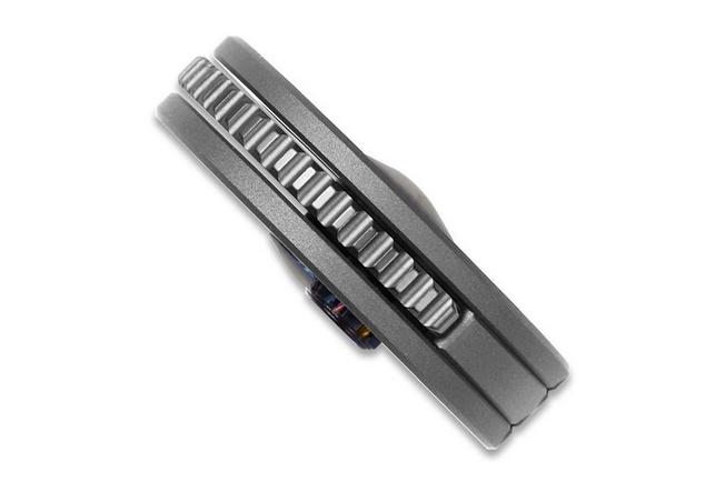 Image for Kizer Snail-Trail Ki2757A1 Satin M390, Gray Aluminium, pocket knife, Caleb Waldman design