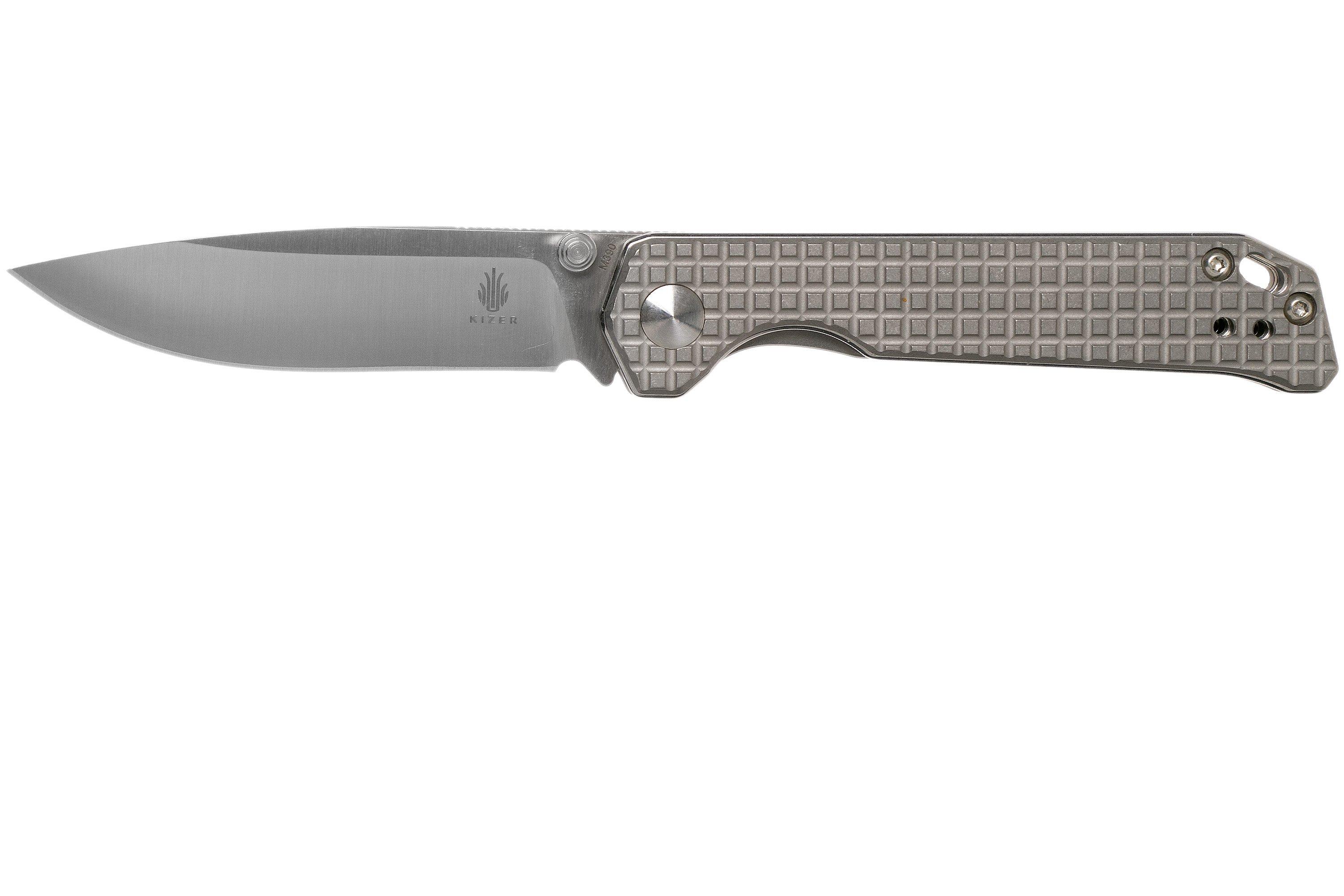 Kizer Begleiter Mini Droppoint KI3458RA2, M390, titanium, pocket knife