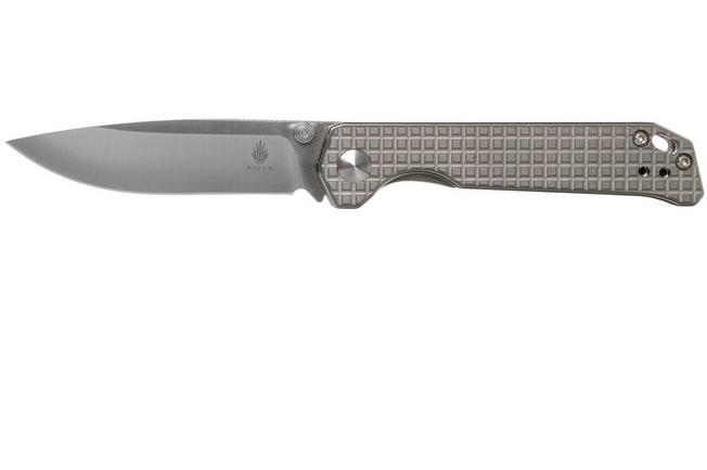 Kizer Begleiter Mini Droppoint KI3458RA2, M390, titanium, pocket 