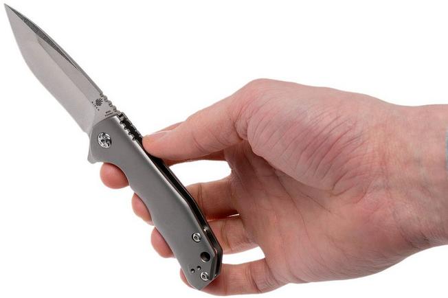 Image for Kizer Shoal Ki3469A1 M390 pocket knife, Kim Ning design