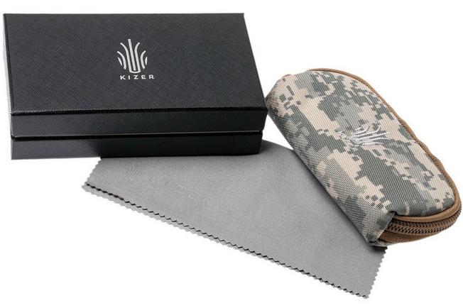 Image for Kizer Shoal Ki3469A1 M390 pocket knife, Kim Ning design