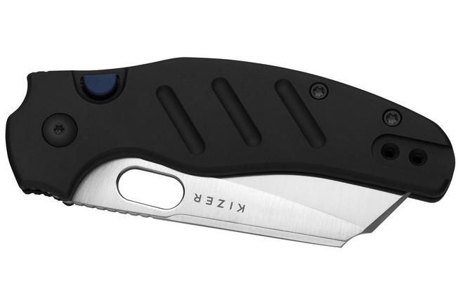 Imagen para Kizer C01C 2.9 BS Sheepdog Ki3488.29BSA1 Satin Elmax, Gunmetal Gray Aluminum, navaja