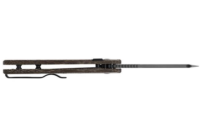 Imagen para Kizer C01C 2.9 BS Sheepdog Ki3488.29BSA2 Matt DLC Ultra Elmax, Norplex UltreX Micarta, navaja