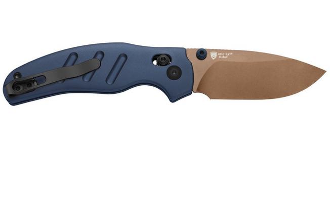 Imagen para Kizer C01C 2.9 CD Sheepdog Ki3488.29CDA1 Sunset Metal PVD Elmax, Blue Aluminum, navaja