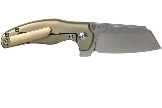 Image for Kizer Mini Sheepdog C01C gold Ki3488A3 pocket knife