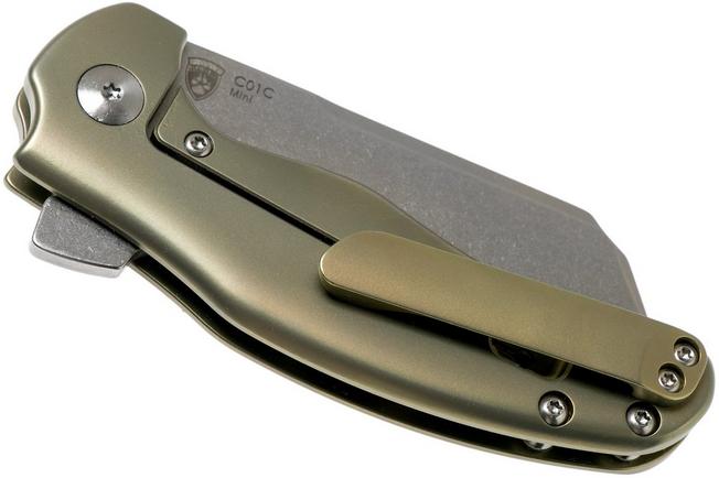 Image for Kizer Mini Sheepdog C01C gold Ki3488A3 pocket knife