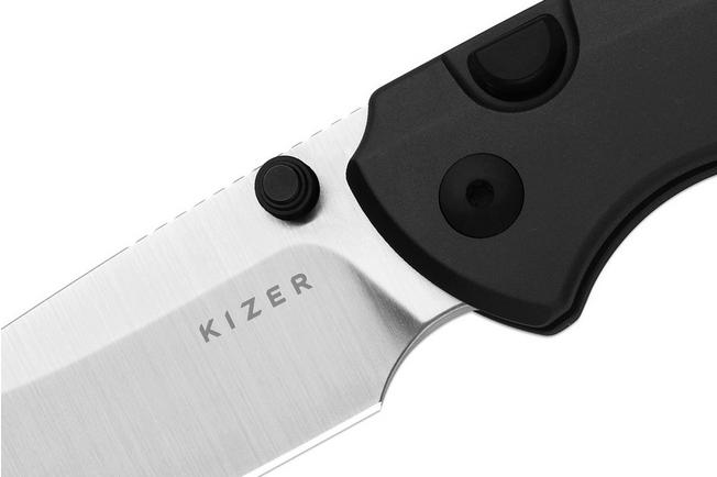 Image for Kizer Task 1 BD KI3490.2BDA1 Satin Elmax, Gray Aluminium, pocket knife, Uli Hennicke Elmax design