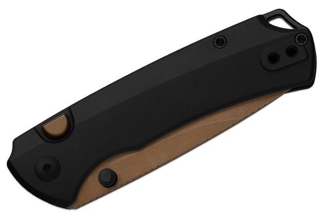 Image for Kizer Task 1 BD KI3490.2BDA2 T1 BD Sunset PVD Elmax, Black Aluminium, pocket knife, Uli Hennicke design