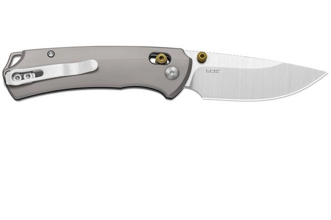 Image for Kizer Task 1 CD Ki3490.2CDA1 Satin M390, Titanium, pocket knife, Uli Hennicke design