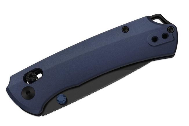 Image for Kizer Task 1 CD KI3490.2CDA2 Black Matte DLC M390, Blue Aluminium, pocket knife, Uli Hennicke design