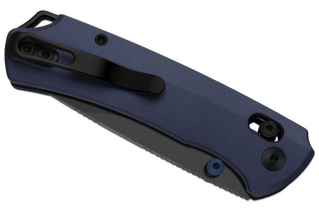Image for Kizer Task 1 CD KI3490.2CDA2 Black Matte DLC M390, Blue Aluminium, pocket knife, Uli Hennicke design
