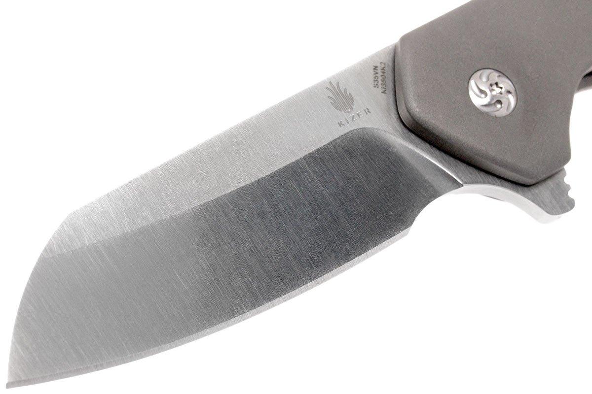 Kizer Guru pocket knife KI3504K2 Flipper, Matt Degnan design