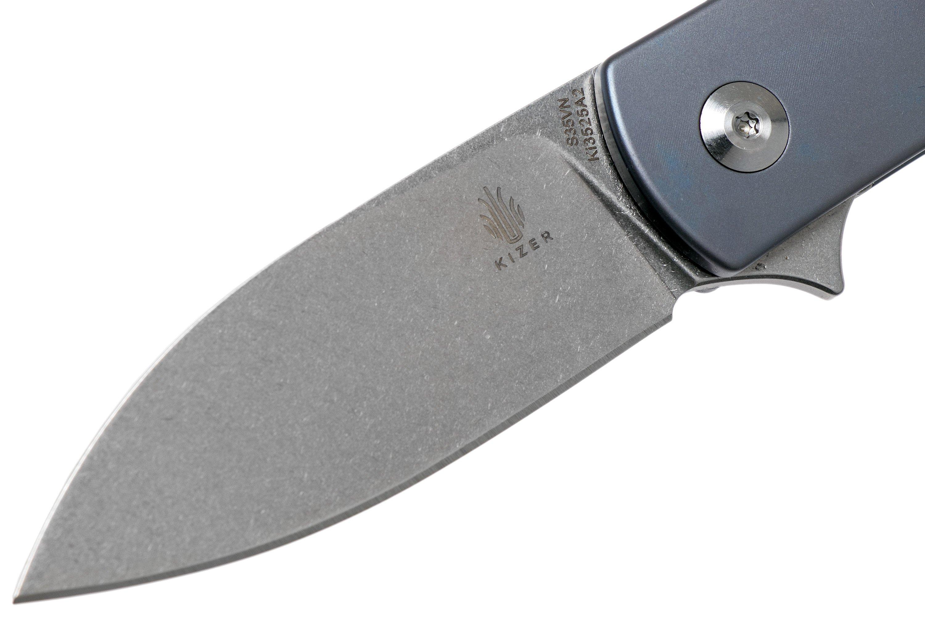 Kizer Yorkie Blue Ki3525A2 Pocket Knife, Ray Laconico Design ...