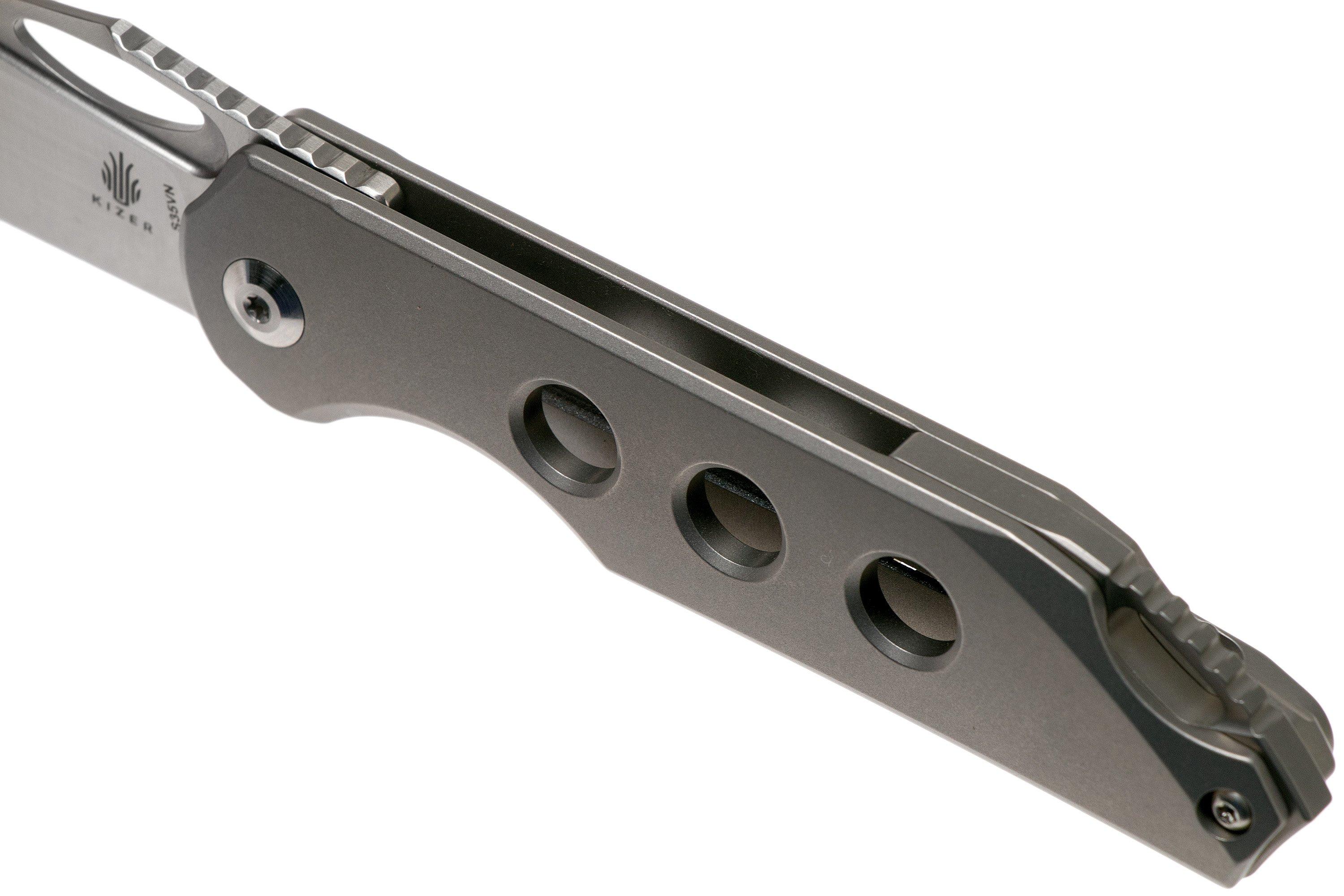 Kizer Assassin 3549A2 Front flipper pocket knife, Carlos Elstner design ...