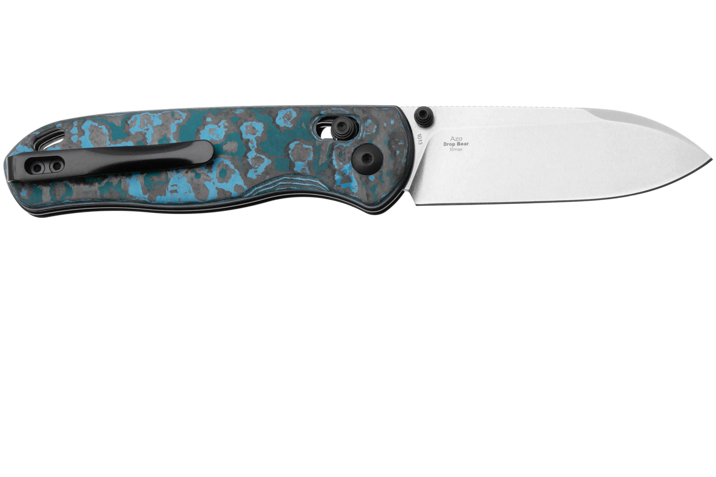 Kizer Vanguard Drop Bear KZKI3619A2 Stonewashed Elmax, Blue