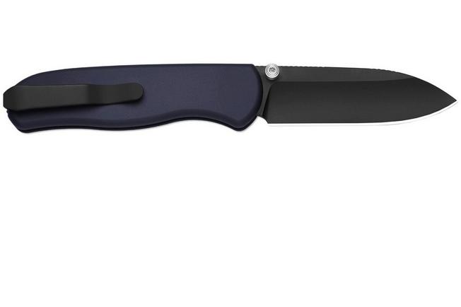 Obraz dla Nóż składany Kizer Drop Bear Zero Ki3619BDA2 Matte DLC Ultra M390, Dark Blue Aluminium, projekt Azo