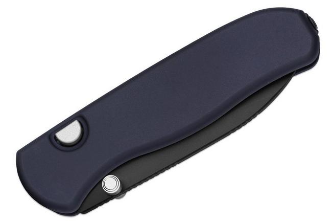 Obraz dla Nóż składany Kizer Drop Bear Zero Ki3619BDA2 Matte DLC Ultra M390, Dark Blue Aluminium, projekt Azo