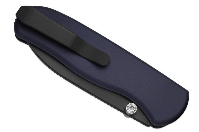 Obraz dla Nóż składany Kizer Drop Bear Zero Ki3619BDA2 Matte DLC Ultra M390, Dark Blue Aluminium, projekt Azo