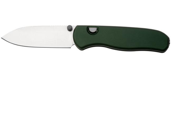 Image pour Kizer Drop Bear Zero KI3619BDE1 Satin M390, British Racing Green Aluminum, Knivesandtools Exclusive, couteau de poche, Azo design