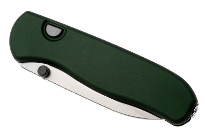 Image pour Kizer Drop Bear Zero KI3619BDE1 Satin M390, British Racing Green Aluminum, Knivesandtools Exclusive, couteau de poche, Azo design