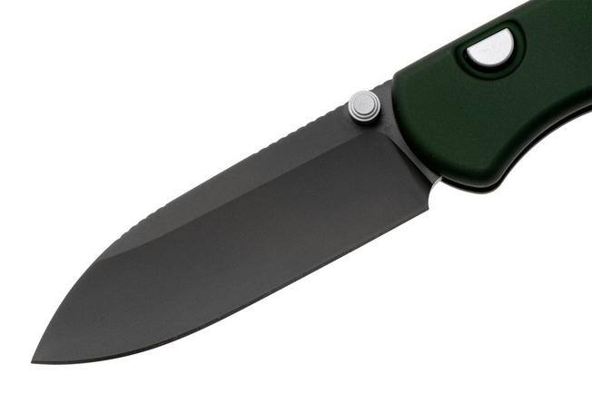 Image pour Kizer Drop Bear Zero KI3619BDE2 Matte DLC Elmax, British Racing Green Aluminum, Knivesandtools Exclusive, couteau de poche, Azo design