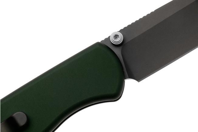 Image pour Kizer Drop Bear Zero KI3619BDE2 Matte DLC Elmax, British Racing Green Aluminum, Knivesandtools Exclusive, couteau de poche, Azo design