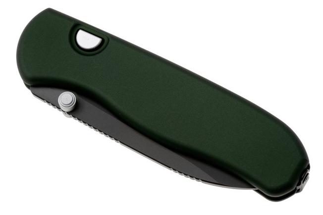 Image pour Kizer Drop Bear Zero KI3619BDE2 Matte DLC Elmax, British Racing Green Aluminum, Knivesandtools Exclusive, couteau de poche, Azo design