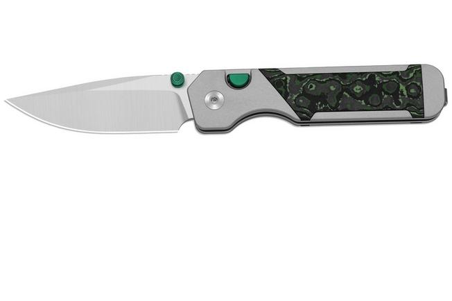 Obraz dla Nóż składany Kizer Militaw 315, Ki3634.31BDA2, Satin Böhler M390, Gray Aluminum/FatCarbon Jungle Wear, projekt Jonathan Styles