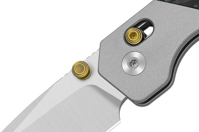 Obraz dla Nóż składany Kizer Militaw 315, Ki3634.31CDA2, Satin Elmax, Gray Aluminum/Shipwreck CamoCarbon, projekt Jonathan Styles