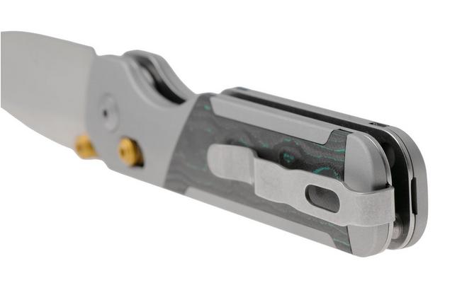 Obraz dla Nóż składany Kizer Militaw 315, Ki3634.31CDA2, Satin Elmax, Gray Aluminum/Shipwreck CamoCarbon, projekt Jonathan Styles