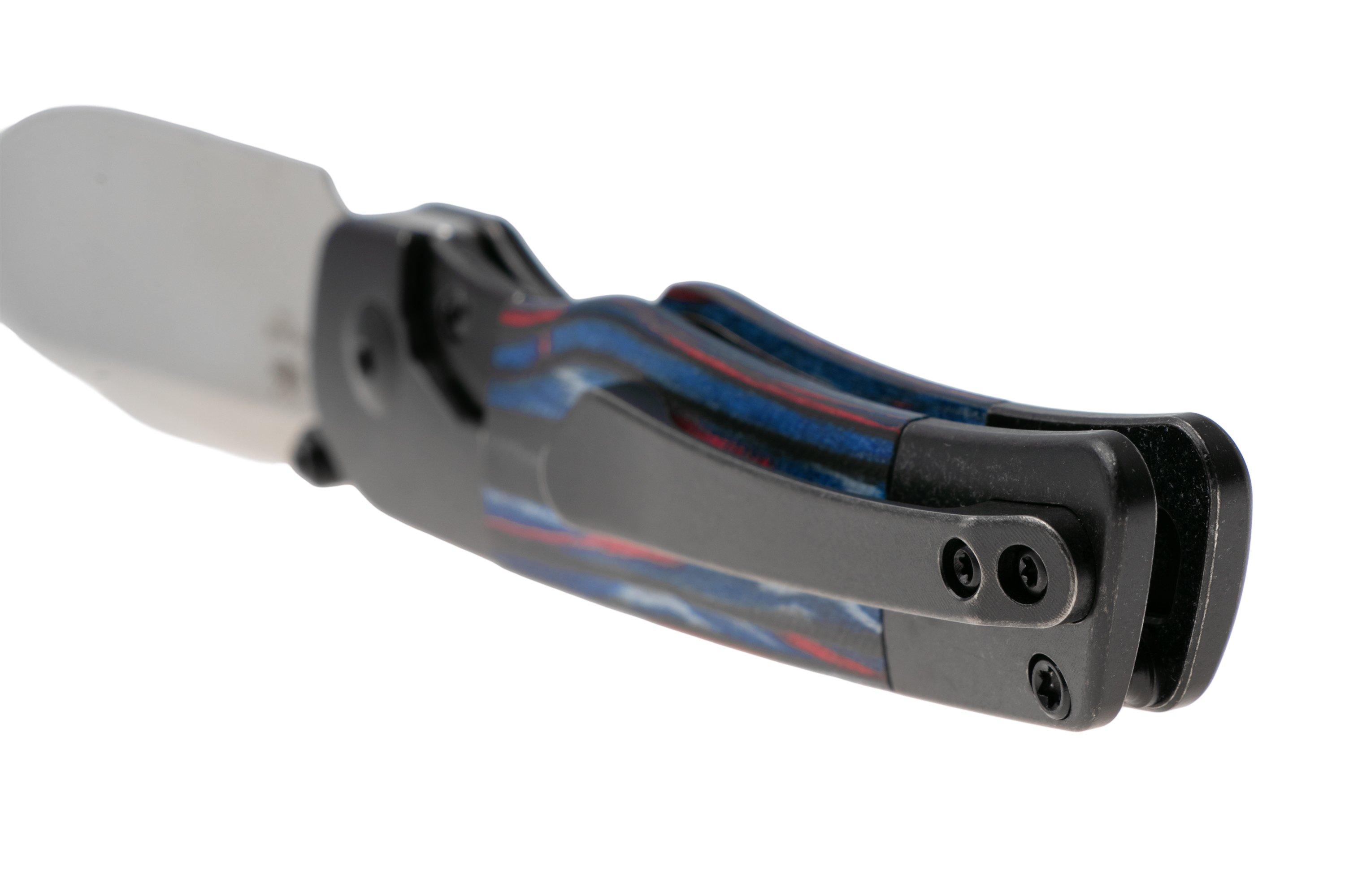 Kizer Coywolf KI3685A2 Satin Compound Grind S45VN, Titanium ...