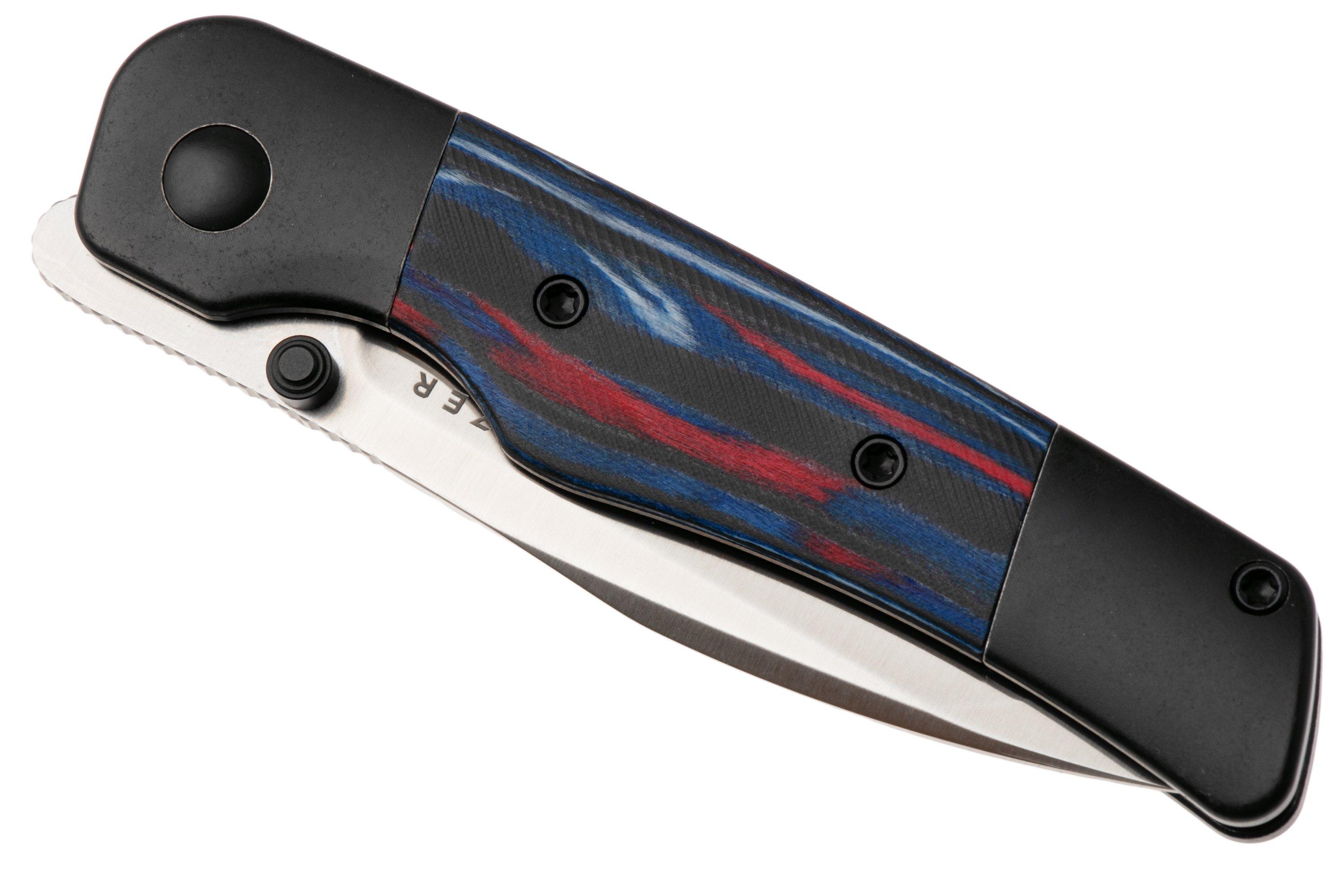 Kizer Coywolf KI3685A2 Satin Compound Grind S45VN, Titanium ...