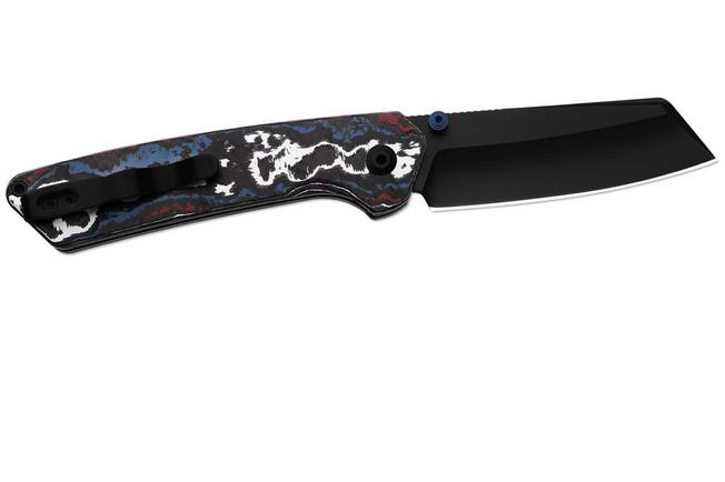 Image pour Kizer Madrac KI3693A1 Matte DLC S45VN, Fat Carbon Nebula, couteau de poche