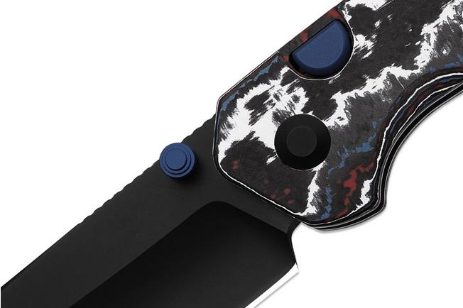 Image pour Kizer Madrac KI3693A1 Matte DLC S45VN, Fat Carbon Nebula, couteau de poche