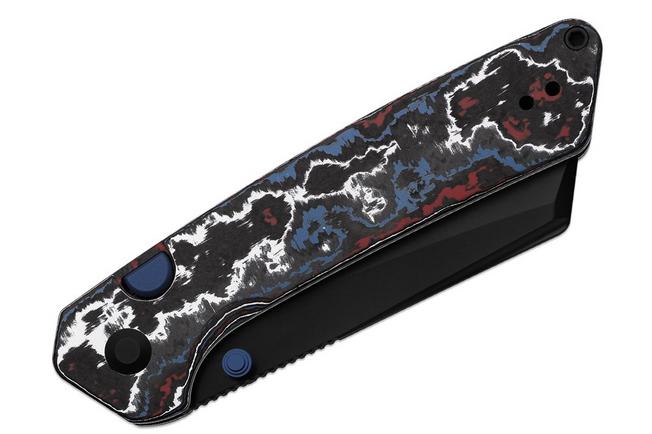 Image pour Kizer Madrac KI3693A1 Matte DLC S45VN, Fat Carbon Nebula, couteau de poche