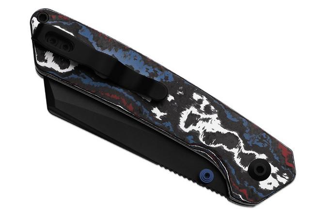Image pour Kizer Madrac KI3693A1 Matte DLC S45VN, Fat Carbon Nebula, couteau de poche