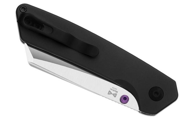 Image pour Kizer Madrac KI3693A2 Satin S45VN, Black Aluminum, couteau de poche