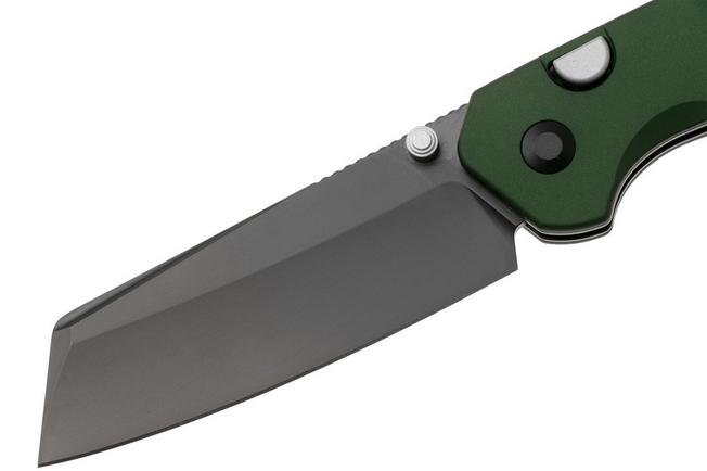 Imagen para Kizer Madrac KI3693E3 Satin S45VN, British Racing Green Aluminum, navaja Knivesandtools Exclusive, diseño de Matteo Pignatelli