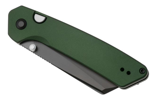 Imagen para Kizer Madrac KI3693E3 Satin S45VN, British Racing Green Aluminum, navaja Knivesandtools Exclusive, diseño de Matteo Pignatelli