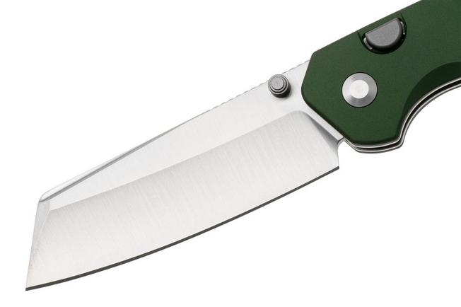 Image pour Kizer Madrac KI3693E4 Matte DLC S45VN, British Racing Green Aluminum, couteau de poche Knivesandtools Exclusive, Matteo Pignatelli design