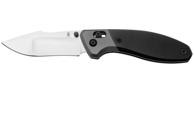 Afbeelding voor Kizer Staffi KI3695A2 Satin S45VN, Black Gray Titanium, zakmes