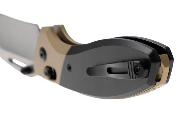 Afbeelding voor Kizer Bulli KI3695A4 Satin S45VN, Black Gold Titanium, zakmes