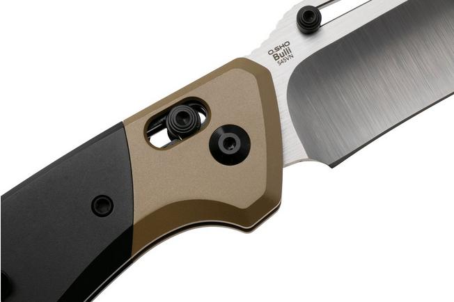 Afbeelding voor Kizer Bulli KI3695A4 Satin S45VN, Black Gold Titanium, zakmes