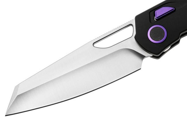 Obraz dla Nóż składany Kizer Mash KI3699BSA1, Satin M390, Black Aluminum, projekt Divo Knives