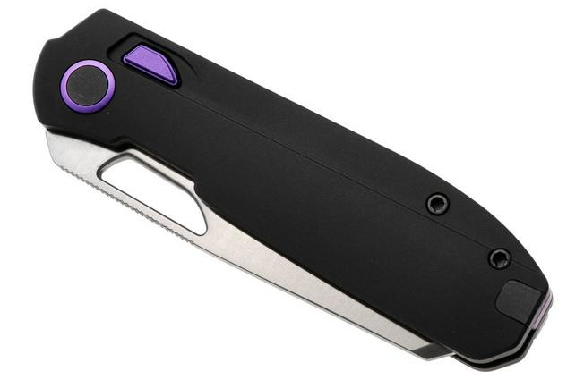 Obraz dla Nóż składany Kizer Mash KI3699BSA1, Satin M390, Black Aluminum, projekt Divo Knives
