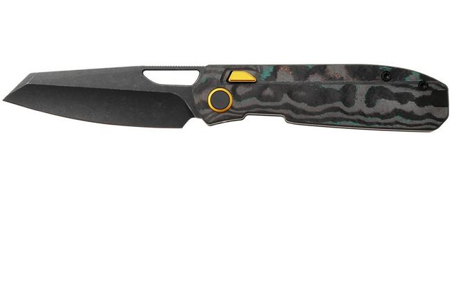 Obraz dla Nóż składany Kizer Mash KI3699BSA3, PVD M390, CamoCarbon Shipwreck, projekt Divo Knives