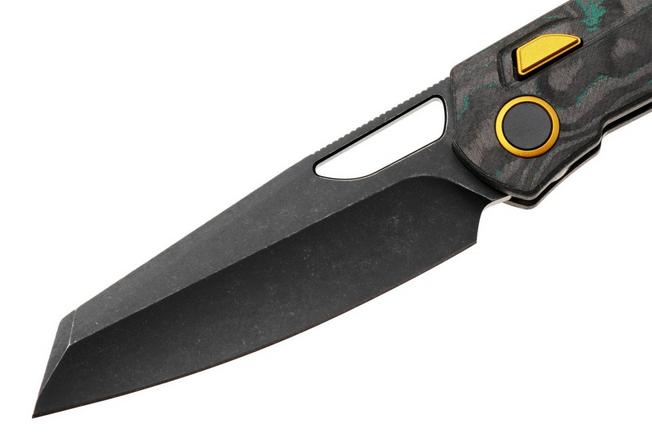 Obraz dla Nóż składany Kizer Mash KI3699BSA3, PVD M390, CamoCarbon Shipwreck, projekt Divo Knives