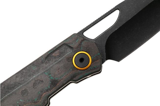 Obraz dla Nóż składany Kizer Mash KI3699BSA3, PVD M390, CamoCarbon Shipwreck, projekt Divo Knives