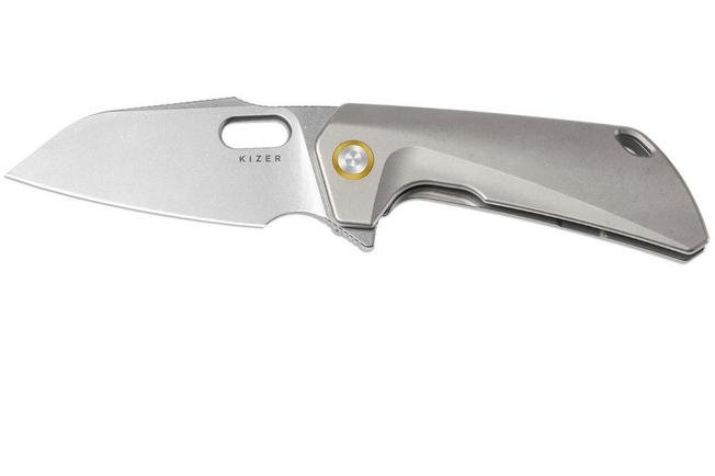Bild für Kizer Takahe KI3701A1 Stonewashed S35VN, Titanium, Taschenmesser