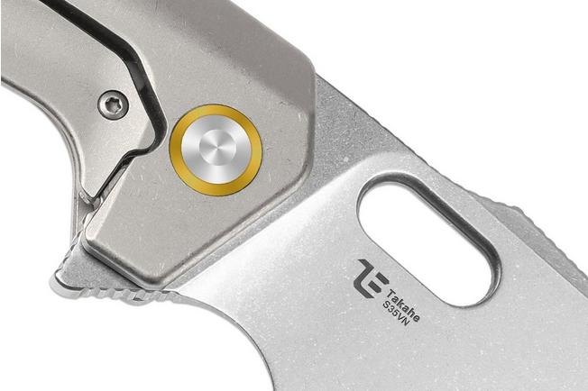Bild für Kizer Takahe KI3701A1 Stonewashed S35VN, Titanium, Taschenmesser